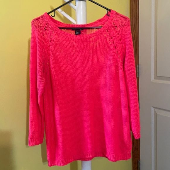 H&M orange sweater sz s - Picture 1 of 4